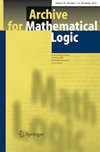 ARCHIVE FOR MATHEMATICAL LOGIC封面